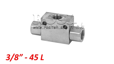 DRUCK UMSCHALTVENTIL 3/8 45 lit
