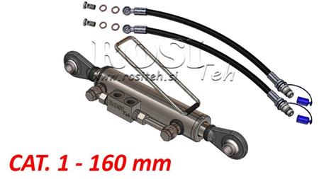 HYDRAULICKÝ TRETÍ BOD STANDARD - CAT. 1 - 50/30-160 (20-55 HP) (19,2/19,2 mm)