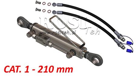 HYDRAULICKÝ TRETÍ BOD STANDARD - CAT. 1 - 50/30-210 (20-55 HP) (19,2/19,2 mm)