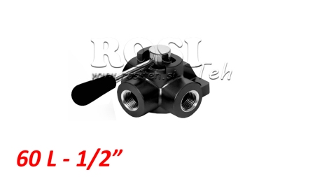 MANUAL 3-VEGS VENTIL DF 1/2 - 60LIT