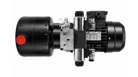 MINI HYDRAULISK POWER-PACK 380V AC (0.75 kW) - 3.7 cc - 5.2 lit/min - tank 4 lit