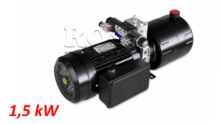 MINI HIDRAULISKĀ EĻĻAS DZESĒTĀJS 230V AC (1.5 kW) - 5.8 cc - 8.2 lit/min - tvertne 6 lit