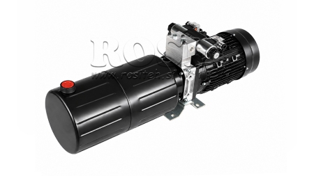 MINi HYDRAULIKAGGREGAT 380V AC (2,2 kW) - 8,0 cc - 11,2 lit/min - Tank 12 lit