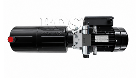 MINI HIDRAULIKUS AGGREGÁTOR 230 VAC (2,2 kW) - 8,0 cc - 11,2 lit/perc - tartály 12 lit