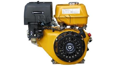 motor de gasolina EG4-420cc-9.6kW-13.1HP-3,600 RPM-H-KW25x88.5-arranque manual