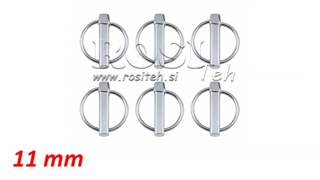 OREPINNE RUND 11 MM (6 STK)