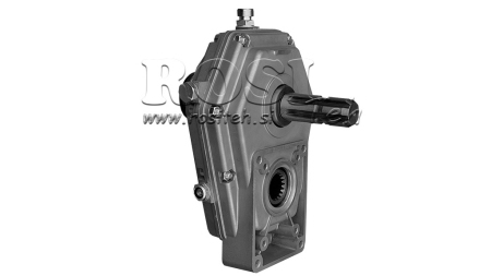 CAJA DE ENGRANAJES GR.3 -1:3 ENTRADA FEMENINA - SALIDA MASCULINA