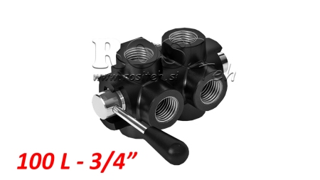 MANUAL 6 WAY VALVE DF 3/4 - 100LIT