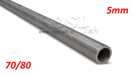 TUBO HONADO H9 PARA CILINDRO HIDRÁULICO 70/80 - 5mm (1000mm)