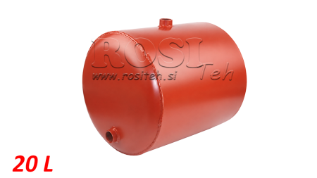 METALLTANK 20 LITER RUNDE Φ 300MM - HØYDE 330MM