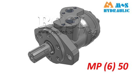 HYDRAULISK MOTOR MP 50 CC - 6 TENNER