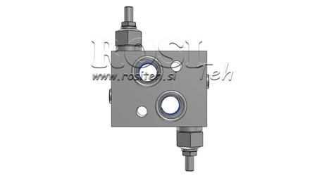 REGULATOR DE PRESIUNE HIDRAULICĂ 30-210 BAR PENTRU MOTOR HIDRAULIC MS