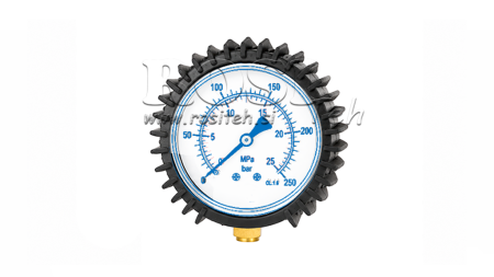 BESKYTTENDE GUMMI FOR MANOMETER DN63 - SVART