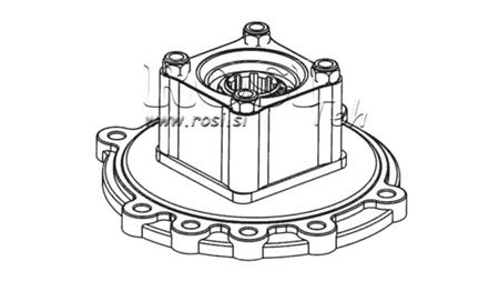 ИЗХОД ЗА ХИДРАВЛИЧНА ПОМПА - МЕРЦЕДЕС G4