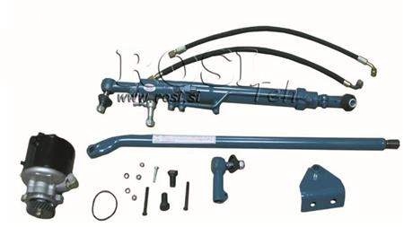 AUXILIÄR HYDRAULISK STYRNING SET FORD 5600 MED ORIGINALPUMP