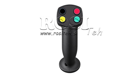 FJERNKONTROLL ROSI JOYSTICK - 4 KNAPPER + KNAPPE