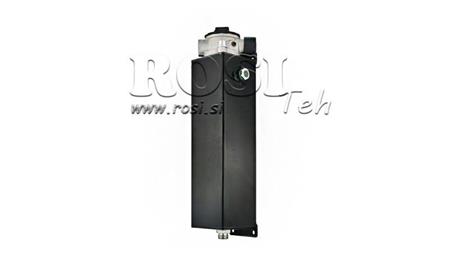 МЕТАЛЕН РЕЗЕРВОАР 3 ЛИТРА КУБ 100x113x350mm ПЪЛЕН С ОБОРУДВАНЕ