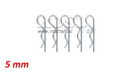 FEDERVORSTECKER KOMPLET einfacher fi 5,0 mm ( 5 Stück)
