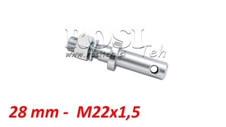 MONTAGEKEIL fi28mm MIT GEWINDE M22x1,5