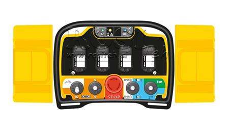 RADIO DIAĽKOVÉ OVLÁDANIE - PROPORCIONÁLNE - ZEUS2 M4 10013 Štandard