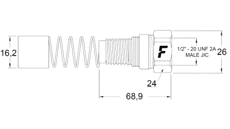 GIUNTO RAPIDO FEMMINA PER MULTI-FASTER 1/4 PARTE FISSA
