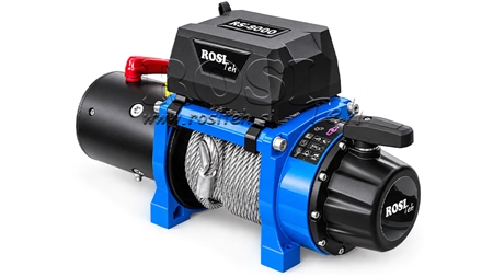 12 V ELEKTRISK VINSJ RS-8000 - 3620 KG - STÅLWIRE - ECO