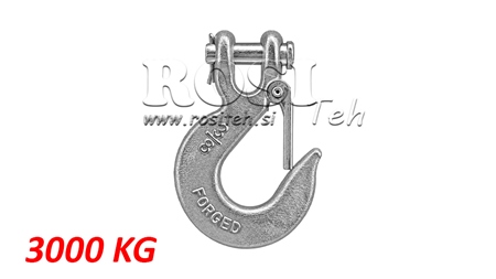 KROK MED SIKKERHETSLÅS - 3000 KG