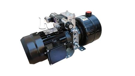 AGREGADO HIDRÁULICO MINI 380V CA (0.75 kW) 85 bar - 3.7 cc - 5.2 lit/min - tanque 4 lit