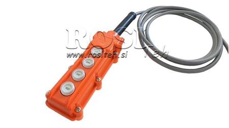 FJERNBETJENINGSSÆT 4 KNAPPER DX (TO-VÆGS BETJENING)