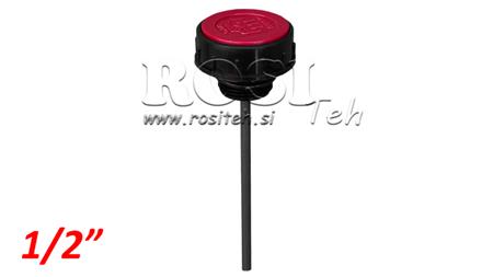 FILLING PLUG 1/2 WITH LEVEL ROD AND VENT