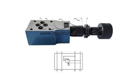 СИГУРНОСТЕН ВЕНТИЛ CETOP 3 (B) 15-315 BAR