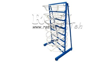 СТАНД ЗА РАЗВИВАНЕ НА ХИДРАВЛИЧНИ ШЛАНГОВЕ