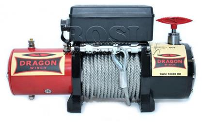 WINCH ELECTRIC 12 V DWM 10000 HD - 4536 kg