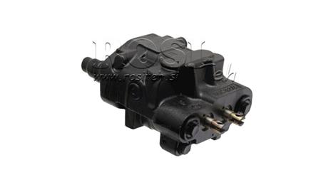 VALVĂ DE CONTROL HIDRAULIC DLM-122/2 2xP80 L/min SENSIBILITATE LA ÎNCĂRCĂTURĂ CU FUNCȚIE FLOAT