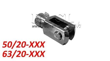 CI MONTERING FÖR PNEUMATISK CYLINDER PCAS50/20 - 63/20 (M16x1.5) KLIPP