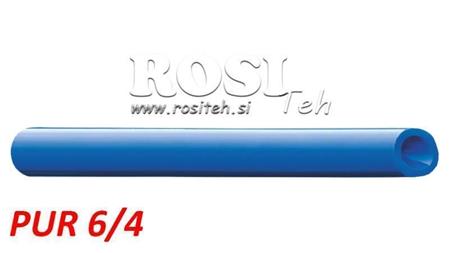 PU 6/4 PUR BLÅ LUFTSLANGE POLYURETHAN