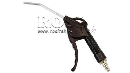 DLOUHÁ PISTOLE NA VZDUCH S OHNUTOU TRUBKOU