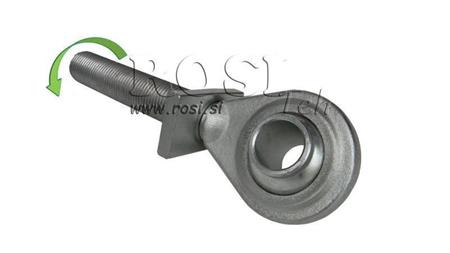 cârlig filetat pentru dispozitiv de tragere standard categoria 2 m30x3 fir stâng