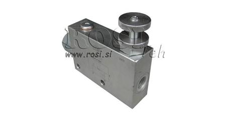 PRIORITETSVENTIL VPR3 1/2 öppen linje