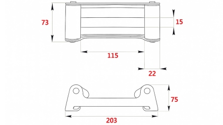 ВЪРТЯЩА НАПРАВЛЯВАЩА ЗА СТАЛЕН КАБЕЛ DWH 4500 HDL