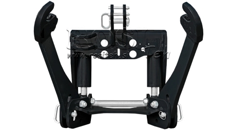 FRONT HYDRAULIKK UNIVERSAL KIT 2KAT FOR TRAKTOR 1500KG SVART (RAL 9005)