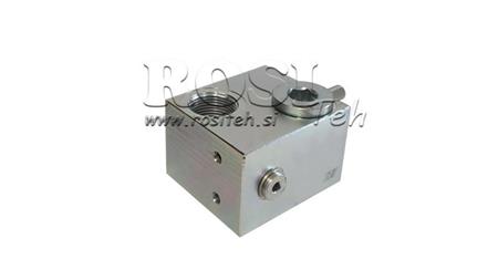 HYDRAULICKÝ TLAKOVÝ REGULÁTOR VMPP 1' 50-400 BAR - 160lit