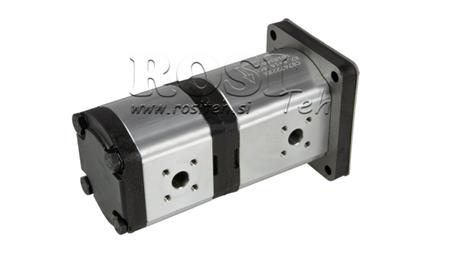 HYDRAULINEN PUMPPU TRAKTORILLE - OEM 87472285 - CNH SARJA T4 26 15 cc VASEN