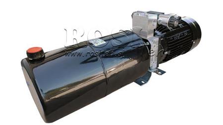 AGREGAT HIDRAULIC MINI 230V AC (2.2 kW) 120 bar - 8.0 cc - 11.2 lit/min - rezervor 12 lit