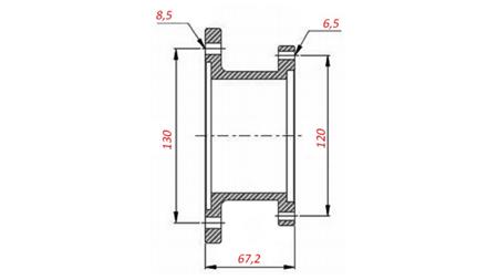 CLOCHE POUR POMPE HYDRAULIQUE - MONTAGE DIRECT