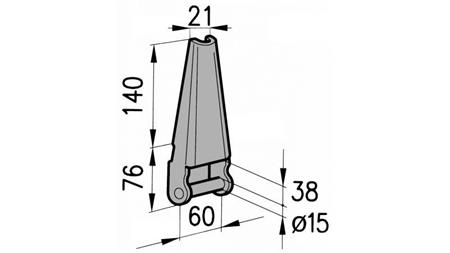 HANE FÖRLÄNGD STÖD