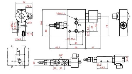 SEGMENTO DE ENTRADA BY-PASS CON SEGURIDAD PARA VÁLVULA REMOVIBLE YEAT 12V