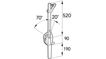 POIGNÉE DE TIRAGE POUR CHARGEUR