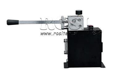 VALVĂ AUTOMATĂ HIDRAULICĂ RVBR PENTRU CILINDRU CU SPRINGĂ CU REZERVOR ȘI MÂNER DE URGENȚĂ