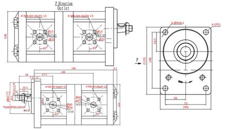 HÜDRAULILINE PUMP TRAKTORILE - 22A16X158/6.3X161 